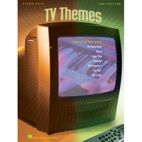 Tv Themes Piano Solo (Softcover Book)