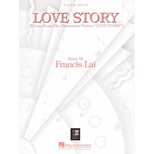Love Story Theme Piano Solo S/S (Sheet Music)