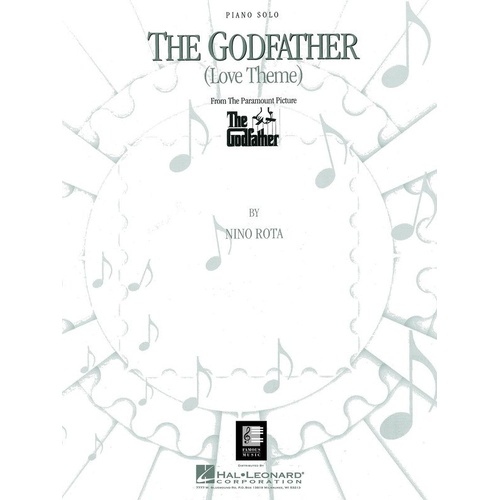 The Godfather Love Theme Piano Solo Sheet Music by Hal Leonard