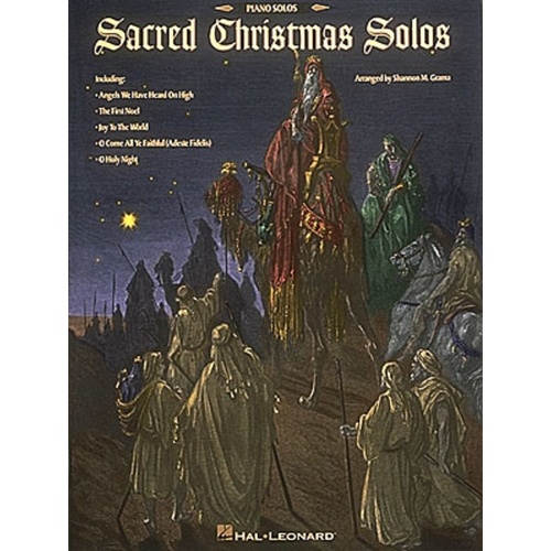 Sacred Christmas Solos Piano Solos (Softcover Book)