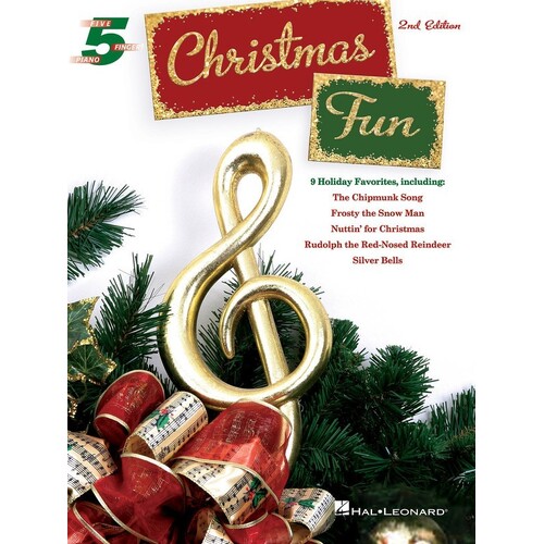 Christmas Fun Five Finger Piano 2nd Edition (Softcover Book)