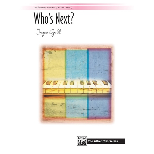 Whos Next? Pno Trio 1P6H LE Chamber Sheet Music