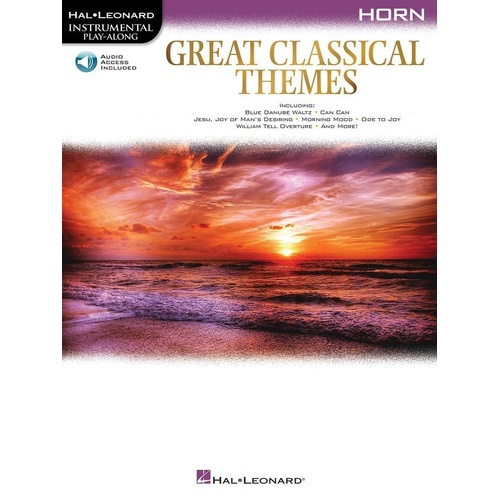Great Classical Themes for Horn - Instrumental Play-Along Book with Audio Access