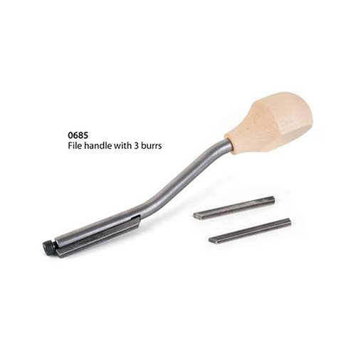 Fret Files-Gurian (3Burrs) USA