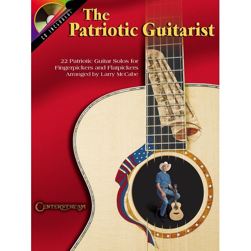 Patriotic Guitarist Finger and Flat Pickers Guitar (Softcover Book/CD)