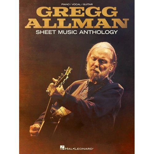 Gregg Allman Sheet Music Anthology PVG 90 Pages