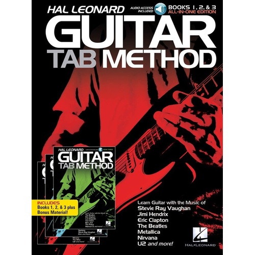 Hal Leonard Guitar Tab Method: Books 1, 2 & 3 All-in-One Edition