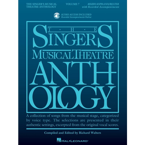 Singers Musical Theatre Anth V7 Mezzo/Belter Book/Online Audio