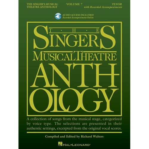 The Singer's Musical Theatre Anthology Volume 7 Tenor Book