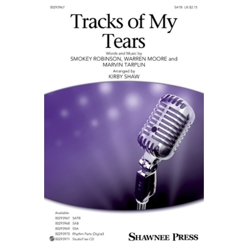 Tracks Of My Tears StudioTrax CD