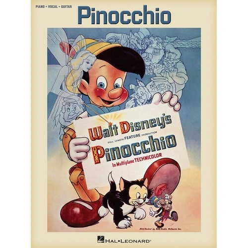 Pinocchio Vocal Selections PVG - Piano, Voice & Guitar Songbook