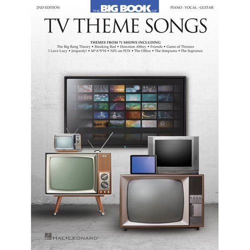 Big Book of TV Theme Songs - 2nd Edition for Piano, Vocal & Guitar