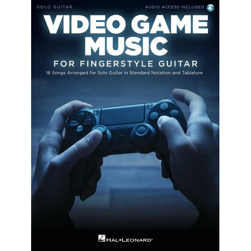 Video Game Music for Fingerstyle Guitar Book by Hal Leonard