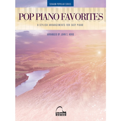 Pop Piano Favorites Easy Piano