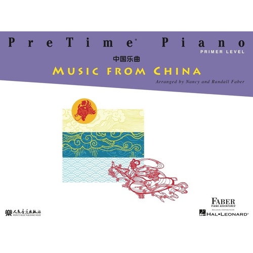 PreTime Piano Music from China Primer Level by Faber Piano Adventures