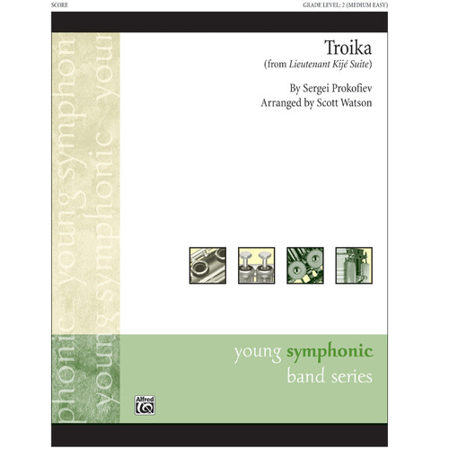 Troika from Lieutenant Kije Suite - Concert Band Sheet Music Arrangement