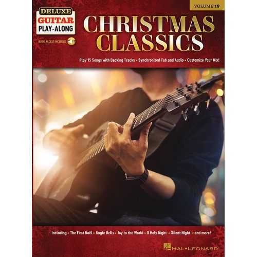 Christmas Classics Deluxe Guitar Play-Along V19 BK/OLA
