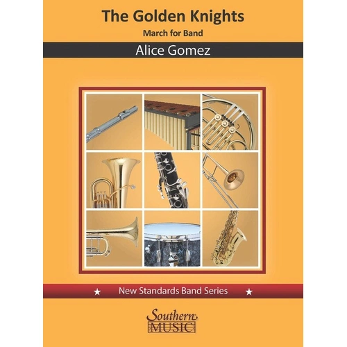 The Golden Knights CB2 SC/PTS - March for Band by Southern Music Co.