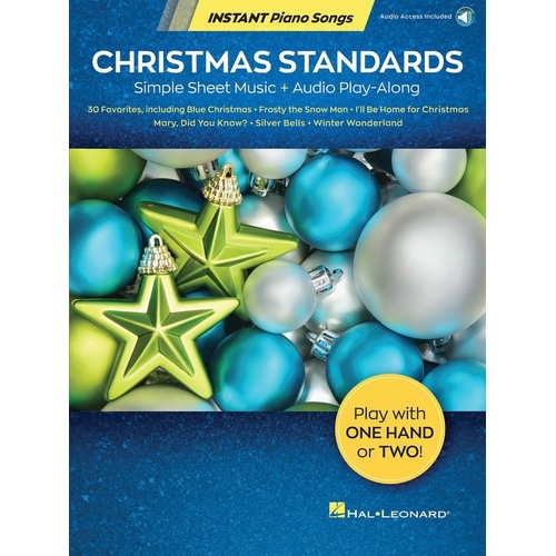 Christmas Standards Instant Piano Songs Book
