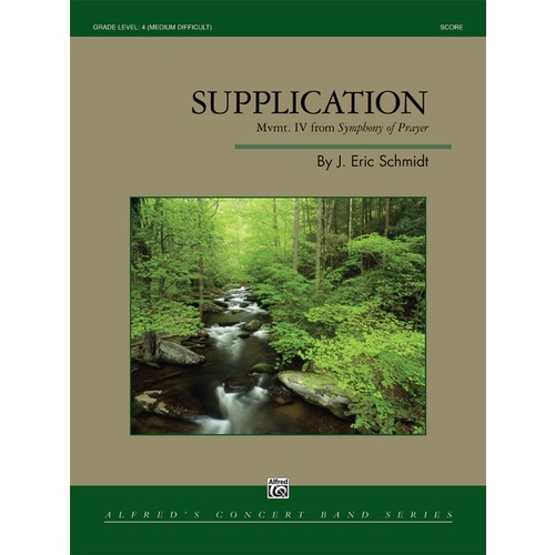 Supplication Concert Band Sheet Music Grade 4