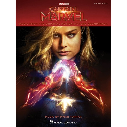 Captain Marvel Piano Solo Sheet Music - 9 Songs from the Movie Soundtrack
