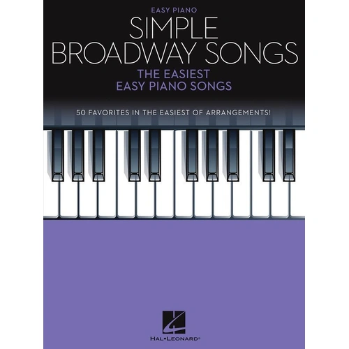 Simple Broadway Songs for Easy Piano with Lyrics