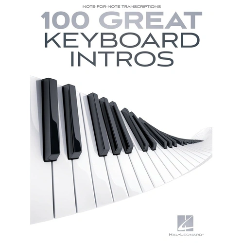 100 Great Keyboard Intros by Hal Leonard - 56 Pages, Learn Piano Intros to 100 Favorite Songs