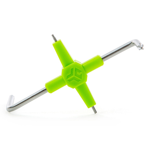 GrooveTech CaseTools F Guitar Multi-Tool with Hex Wrenches and Phillips Screwdriver