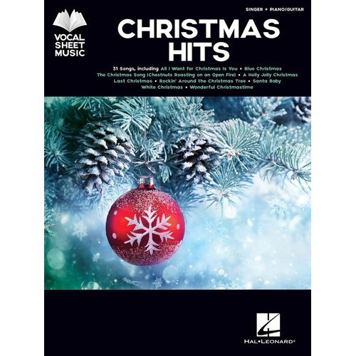 Christmas Hits Vocal Sheet Music PVG by Hal Leonard