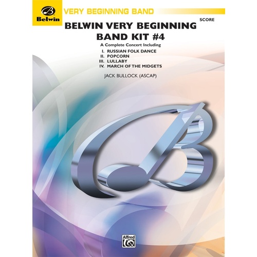 Belwin Very Beginning Band Kit No 4 Concert Band Gr 0.5