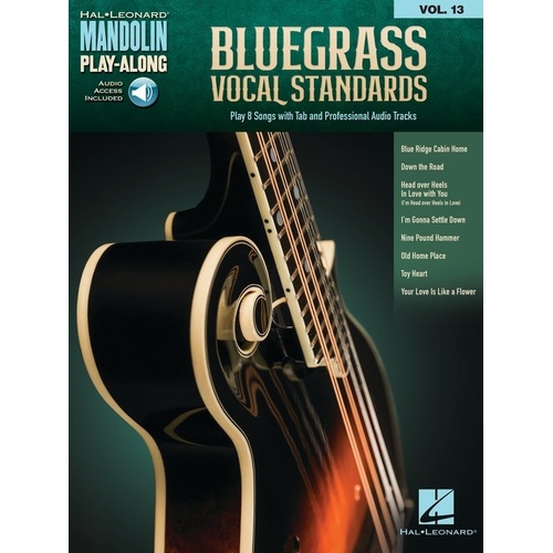 Bluegrass Vocal Standards Mandolin Play-Along V13 BK/OLA