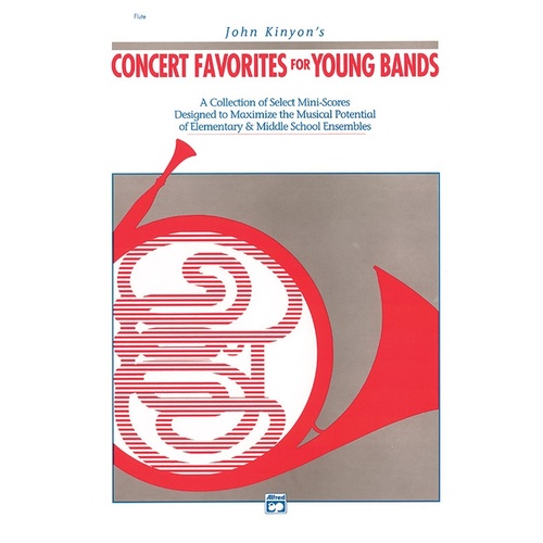 John Kinyons Concert Favourites Young Band Flute