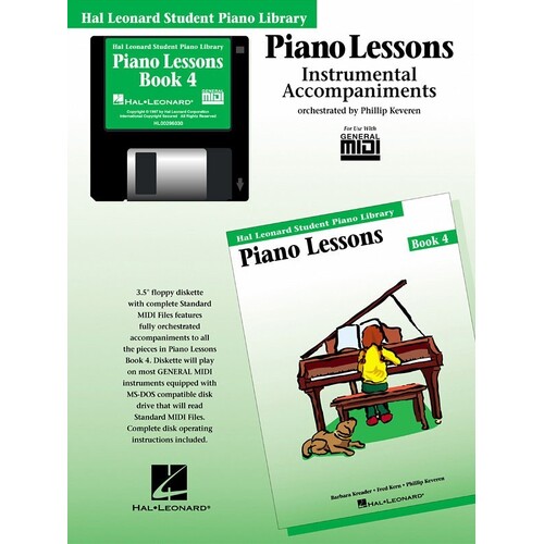HLSPL Lessons 4 Midi (MIDI Disk Only)