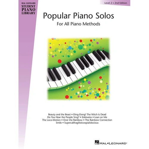 Popular Piano Solos Level 2 2nd Edition by Hal Leonard