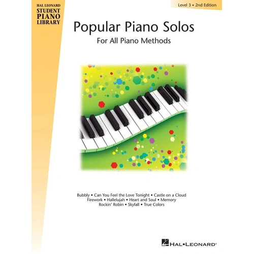 Popular Piano Solos Level 3 2nd Edition by Hal Leonard