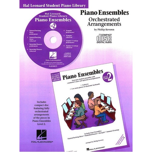 Piano Ensembles Level 2 CD by Hal Leonard