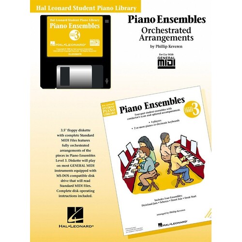 HLSPL Ensembles 3 Midi (MIDI Disk Only)