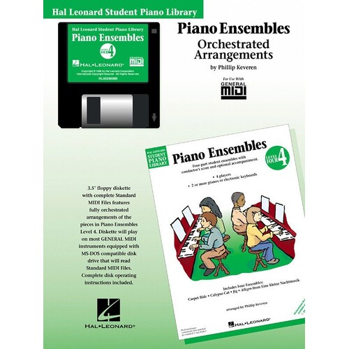 HLSPL Ensembles 4 Midi (MIDI Disk Only)