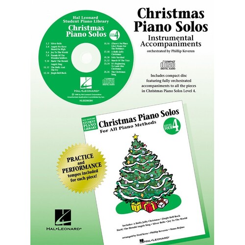 HLSPL Christmas Piano Solos 4 CD (CD Only)
