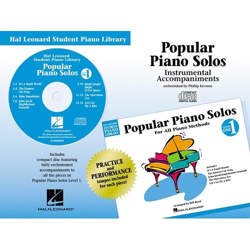 HLSPL Popular Piano Solos 1 CD (CD Only)