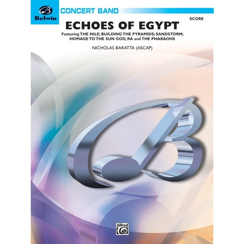Echoes Of Egypt Concert Band Gr 3