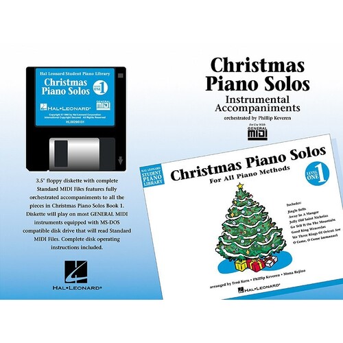 HLSPL Christmas Piano Solos 1 Midi (MIDI Disk Only)