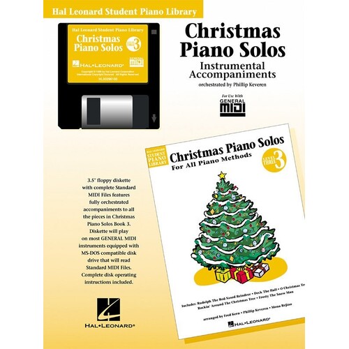 HLSPL Christmas Piano Solos 3 Midi (MIDI Disk Only)