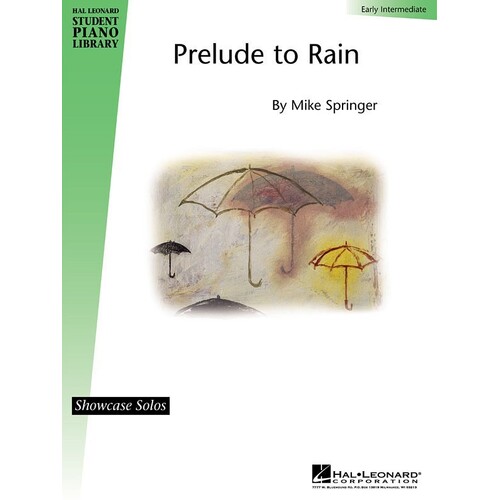 Prelude To Rain Early Interm Ps Spl