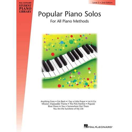 Popular Piano Solos Book 5 2nd Edition - Hal Leonard