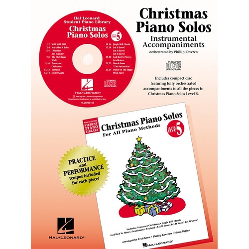 HLSPL Christmas Piano Solos 5 CD (CD Only)