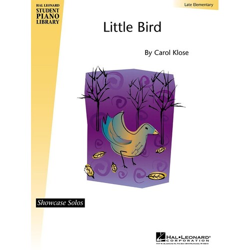 HL Student Piano Lib Little Bird Late Elem S/S 