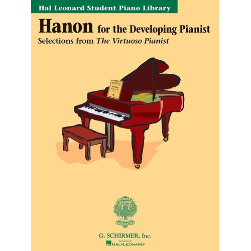 Hanon for the Developing Pianist - G. Schirmer Edition, 48 Pages, Piano Solo with CD Accompaniments and Worksheets