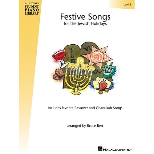 HLSPL Festive Songs Jewish Hol L 3 (Softcover Book)