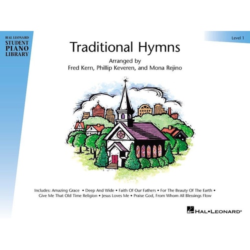 Hal Leonard Traditional Hymns Level 1 for Piano - 16 Pages